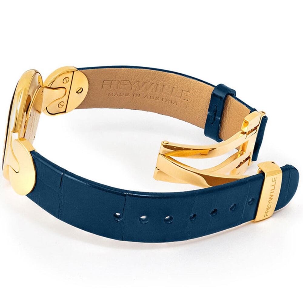 Freywille Vincent van Gogh L'Amandier Turquoise Helena Watch